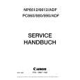 Cover page of CANON NP6512/ADF Service Manual