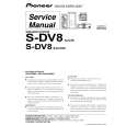 Cover page of PIONEER S-DV8/XJC/E Service Manual