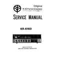 Cover page of KENWOOD KR-6160 Service Manual