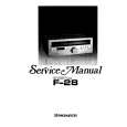 Cover page of PIONEER F28 Service Manual