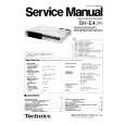 Cover page of TECHNICS SHE4/K Service Manual