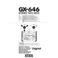 Cover page of AKAI GX-646 Owner's Manual