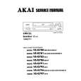 Cover page of AKAI VS-G785EA-D Service Manual