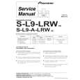 Cover page of PIONEER S-L9-A-LRW/XE Service Manual