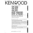 Cover page of KENWOOD KRF-V8020D Owner's Manual