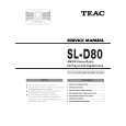 Cover page of TEAC SL-D80 Service Manual