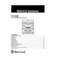Cover page of SHERWOOD P-333R Service Manual