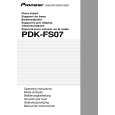 Cover page of PIONEER PDK-FS07 Owner's Manual