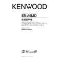 Cover page of KENWOOD RD-ESA5MD Owner's Manual
