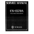 Cover page of KENWOOD CS-1570A Service Manual