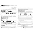 Cover page of PIONEER DVR-116BXL/BXV/C5 Owner's Manual