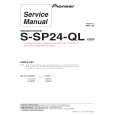 Cover page of PIONEER S-SP24-QL/SXTW/EW5 Service Manual