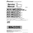Cover page of PIONEER AVX-MG2027ZFUC Service Manual
