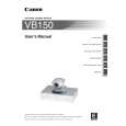 Cover page of CANON VB150 Owner's Manual