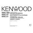 Cover page of KENWOOD KRC-31 Owner's Manual