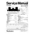 Cover page of TECHNICS SECH570 Service Manual