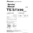 Cover page of PIONEER TS-STX99/XCN/CN Service Manual