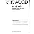 Cover page of KENWOOD RC-R0905 Owner's Manual