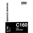 Cover page of NAD C160 Service Manual