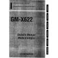 Cover page of PIONEER GM-X622 Owner's Manual