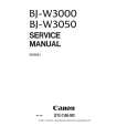 Cover page of CANON BJW3050 Service Manual