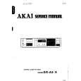Cover page of AKAI GXA5X Service Manual
