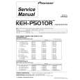 Cover page of PIONEER KEH-P5010R-5 Service Manual