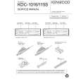 Cover page of KENWOOD KDC115S Service Manual