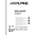 Cover page of ALPINE DVA5205P Owner's Manual