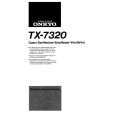 Cover page of ONKYO TX-7320 Owner's Manual