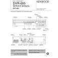 Cover page of KENWOOD DVR605 Service Manual