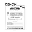 Cover page of DENON UDRA-M7 Service Manual