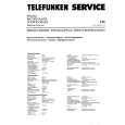 Cover page of TELEFUNKEN S50 Service Manual