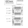 Cover page of KENWOOD KAC648 Service Manual