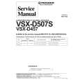 Cover page of PIONEER VSX-D507S/SDXJI Service Manual