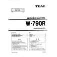 Cover page of TEAC W-790R Service Manual
