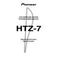 Cover page of PIONEER HTZ-7 Owner's Manual