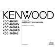 Cover page of KENWOOD KDC-3080RG Owner's Manual