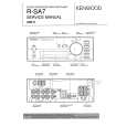 Cover page of KENWOOD RSA7 Service Manual