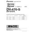 Cover page of PIONEER DV-470-K/WYXCN Service Manual
