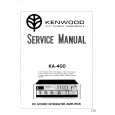 Cover page of KENWOOD KA-400 Service Manual