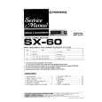 Cover page of PIONEER SX-60 Service Manual
