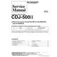 Cover page of PIONEER CDJ500II Service Manual