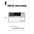 Cover page of AKAI F7/L Service Manual