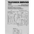 Cover page of TELEFUNKEN A125P PALCOLOR Service Manual