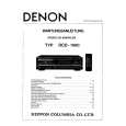 Cover page of DENON DCD1560 Service Manual