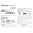 Cover page of PIONEER DVR-111CH/BXV/CN5 Owner's Manual