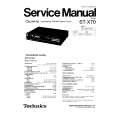 Cover page of TECHNICS STX70 Service Manual