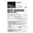 Cover page of PIONEER SX-P830 Service Manual