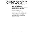 Cover page of KENWOOD KCA-HF521 Owner's Manual